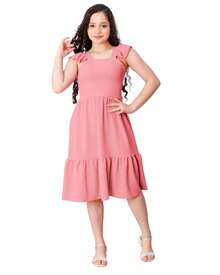 Short Plain Tank Top Dress - Rosa coral - Ver 4