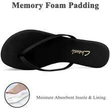 Haifago Sandals For Women,Flat Flip Flops Summer Outdoor Open Toe Slippers, New Woven Roman Style Sandals For Women,2026 Black Sandals - 黑色 - 查看 4