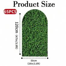 1 cái/65 cái 2D phẳng, chủ đề bằng gỗ, phông nền cổng cưới - Thiết kế lá xanh và lá nhiệt đới, vải co giãn trang trí tiệc cho đám cưới, sinh nhật, tiệc mừng em bé và các sự kiện, trang trí đám cưới, trang trí sự kiện, thiên nhiên (không bao gồm chân đế) - Nhiều màu - Xem 22