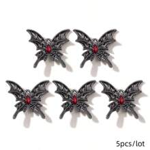 5pcs/10pcs Random Y2K Dark Sweet & Spicy Series Moon, Spider, Butterfly DIY Earrings, Necklaces, Keychains & Accessories - Red-10pcs - View 14