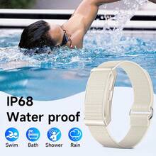 2025 New Model Screenless Ultra-Light Unisex Smart Bracelet, Call Reminder, 100+ Sports Modes, IP68 Waterproof, Alarm Clock, Camera, Pedometer, Compatible With Android/IOS, Suitable For Sports, School, Daily Wear, And Gifting