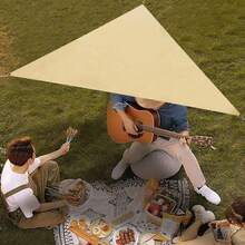 Sun Shade Sails Super Sun Shade Sail Triangular Sun Shade Sail - Yellow - View 5