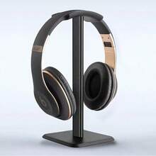 1 个铝合金耳机支架，通用桌面耳机支架，耐用的游戏耳机挂架，现代设计耳机支架 - 稳定的蓝牙耳机和游戏耳机配件