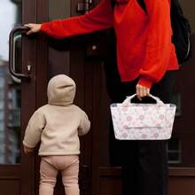 Baby Stroller Bag, Baby Stroller Storage Bag, Portable Multi-Functional Mommy Bag, Large-Capacity Stroller Bag