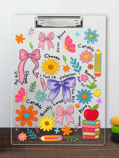 هدية شخصية للمعلم، لوحة كتابة مزينة بالفيونكة، لوحة كتابة معلم مزينة بالزهور، لوحة كتابة بعنصر الفراشة، لوحة كتابة بنمط زهري كرتوني، هدية تخرج للمعلم، لوازم العودة إلى المدرسة، هدية يوم المعلم، هدية العودة إلى المدرسة، هدية مثالية للمعلمين، لوحة كتابة معلقة جميلة، لوازم مكتبية