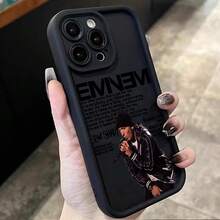 Fundas para iPhone 16, 15, 14, 13, 12, 11 Pro Max Mini XR XS X 7 Plus - Carcasa Suave TPU Antigolpes del Popular Cantante de Rap - Color mezclado 1 - Ver 3