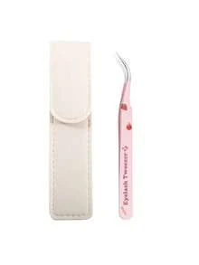 5pcs/1pc Professional Eyelash Extension Tweezers Set, Including Precision Feather Tip Tweezers, Straight And Curved Eyelash Curler Tweezers, Round Head Feather Tweezers, Suitable For Beginners And Eyelash Technicians, Perfect For Placing Eyelashes And Shaping Eyebrows, Handmade, Delicate Craftsmanship, Women's Gift, Beauty Industry, Christmas, Halloween, Holiday, Back To School Gift, Makeup Essentials - Pink - View 12