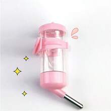 三合一宠物自动饮水器 PP 水瓶 防滴漏小型宠物水瓶 适用于侏儒仓鼠、老鼠、刺猬 - 彩色 - 查看 14