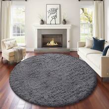 Runder Teppich, verwendet in deko Schlafzimmerdekoration.plüschiger teppich Schlafzimmer,weicher Wohnzimmerteppich 120 cm, 160 cm, einfacher teppich Wohnzimmer rund, runder Teppich 120 Durchmesser, 160 Durchmesser, kleiner runder Teppich, runder Teppich flauschig geeignet für Wohnzimmer, Schlafzimmer, Spielzimmer, Schlafsaal, Sofa, Jugendzimmerdekoration, Arbeits- und Unterhaltungsbereich, leicht zu reinigen, moderner runder Teppich geeignet zum Schaffen einer gemütlichen Atmosphäre.