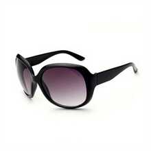 Fashionable Unisex Square Glasses - Oversized Black Plastic Frame Decorative Glasses For Women And Men, Fashion Accessories For Parties, Events, And Daily Wear - 黑色 - 查看 11