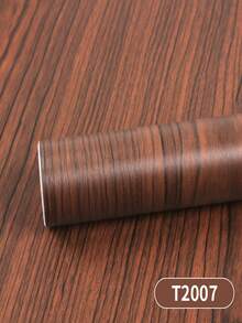 1卷木纹铝箔自粘墙纸，17种颜色可选，宽度40/60/80厘米，可移除且防水，适用于厨房后挡板、客厅、餐厅、办公室、书桌、橱柜、梳妆台、家居装饰、家具翻新 - 彩色 - 查看 25