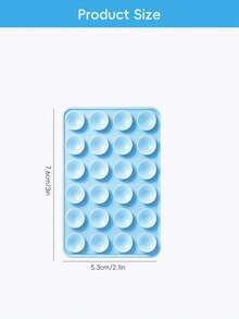 48-Piece Double-Sided Suction Cup Phone Stand, 24 Suction Cups On Each Side, Detachable Phone Stand, Waterproof And 360° Rotatable, Suitable For Bathroom Walls, Glass Mirrors, Dressing Tables, Various Smooth Walls, Not Suitable For Rough Walls, Compatible With All Mobile Phones And Mini Tablets Compatible With IPhone, Android Phone, Gift For Birthday, Family, Friends Phone Holder Phone Accessories