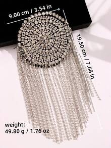 1pc Fashionable Versatile Exquisite Elegant Chic Personalized Luxury Silver Epaulette Accessory For Men, Suitable For Daily Business Commute - Multicolor - View 8