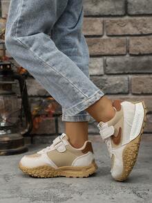 1 Pair Fashionable Unisex Casual Sports Shoes, Versatile And Comfortable For Outdoor, Running, Walking