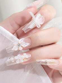 AiFer 1pc 25ml 3D Nail Sculpture Gel, Glitter Solid Carving Gel, For Nail Art Design And Shaping