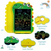 1pc 8.5 Inch LCD Drawing Tablet For Kids - Doodle Board - Portable Educational Toy, Ideal For Home, School, Office And Travel Use - Great Christmas Or Birthday Gift, Suitable For Winter And New Year,Back To School