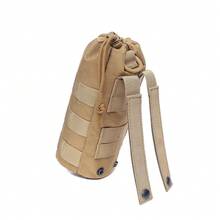 1pc Multi-Functional Outdoor Water Bottle Bag, Hiking Cycling Accessory Waist Pack, Tactical Durable Water Bottle Holder - Multicolor - View 4