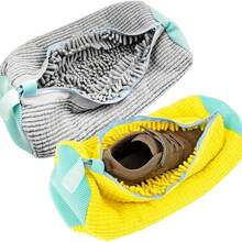 1/2pcs 360° Shoe Washing Machine Bag For All Shoe Types - Anti-Deformation, Machine Washable, Air-Drying, Protective Laundry Bag With Rich Fleece Inside, Perfect For Sneakers And Casual Shoes, - Multicolor - View 28