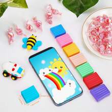 CiaraQ Small Block Polymer Clay Starter Kit, Oven Bake Clay, DIY Molding Clay, Great For Kids, Beginners