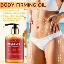 250ml Magic Body Firming Oil - Body Care Skin Oil Moisturises And Reduces Fine Lines On Cheeks, Belly, Thighs, Arms - Yellow - View 2