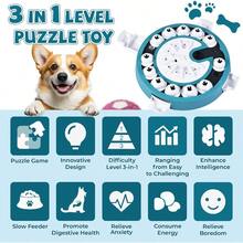 Dog Puzzle Toy Mental Stimulation Level 3 In 1 Dogs Food Puzzles Toys Dog Treat Puzzle Feeder AdvancedMars Green Brainstorm - Cấp độ 3 trong 1Nâng caoMarsGreenBrainstorm - Xem 2