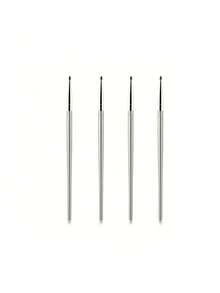 RANCAI 1/2/4/6/8支装眼线晕染刷扁平眼线刷，适用于眼影刷，迷你眼线刷，适合粉状、凝胶状、膏状、液体遮瑕膏，可用于晕染眼部轮廓、提亮眼角，是女士节日礼物的理想之选。另有眉刷、眼影刷等多种用途。