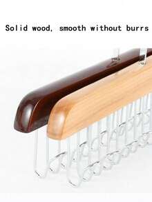 1/4 件实用衣架，胸罩和吊带背心收纳架，多功能领带衣架挂钩，服装店晾衣架 - 彩色 - 查看 6