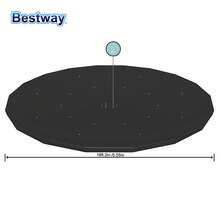 Bestway Bestway 58039/58038/58037/58036 18ft2in/15ft5in/12ft1in/10ft Winter Four Sizes Available Winter Pool Cover, Spa Cover For Patio Pool, Home Pool, Spa Supplies
