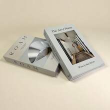 2 peças/3 peças Livros Decorativos Falsos Dobráveis, Ornamentos de Livros Decorativos Minimalistas para Casa, Showroom