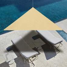 Sun Shade Sails Super Sun Shade Sail Triangular Sun Shade Sail - Yellow - View 4