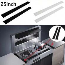 1/2 chiếc, Tấm che khe hở bếp, thảm chịu nhiệt bằng silicon, tấm bảo vệ bếp gas, miếng lau khe, miếng bịt kín bụi dầu, nắp đậy bếp - Nhiều màu - Xem 11