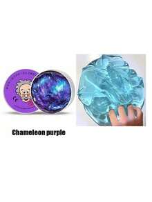 1 pieza Juguete casero de gel de burbujas, barro de burbujas, set variado de slime y arcilla cristal (color variado, se recomienda refrigerar o remojar en agua fría antes de usar debido a las condiciones climáticas) - Celeste - Ver 11