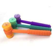 1pc Suction Cup Hammer, 4 Colors, Cognitive Cards, Literacy Games, Suitable For Classroom, Party Games, Teaching Aids - Multicolor - View 6