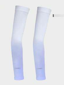 CAMEL CROWN 女士冰薄防晒袖套，男士防紫外线夏季长袖护臂，开车和骑自行车时适用 - 紫羅蘭 - 查看 2