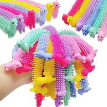 1/6/12/24/48 món đồ chơi giảm căng thẳng co giãn, đồ chơi cảm giác bằng dây co giãn nhiều màu sắc, quà tặng ngày thiếu nhi, phù hợp cho trẻ em và người lớn, bóp để giảm căng thẳng và thư giãn, quà tặng Halloween, Giáng sinh, Ngày lễ tình nhân, quà tặng trường học, màu sắc ngẫu nhiên - Nhiều màu - Xem 1