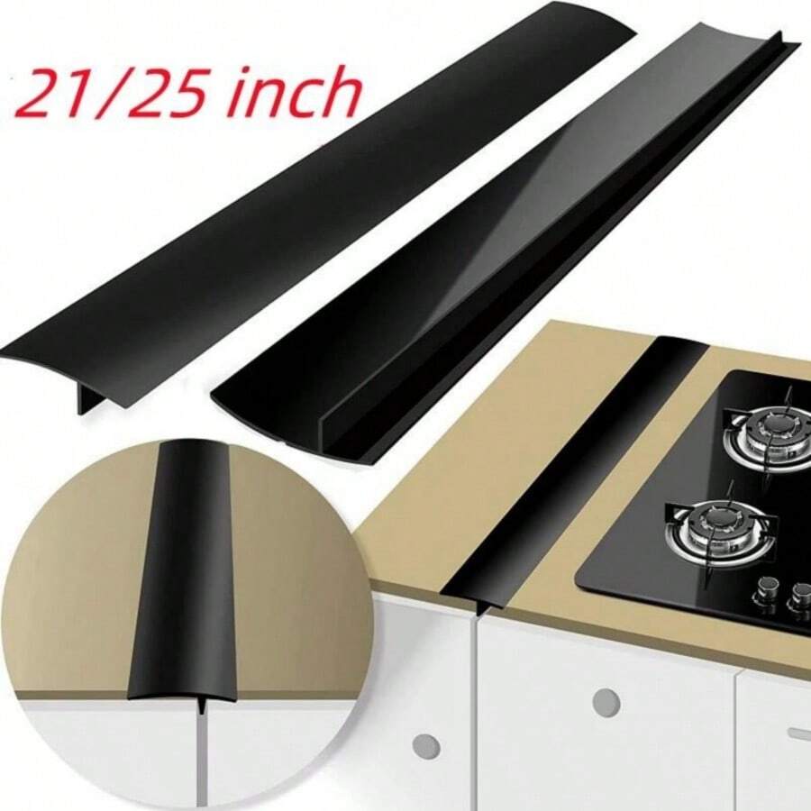 1/2 chiếc, Tấm che khe hở bếp, thảm chịu nhiệt bằng silicon, tấm bảo vệ bếp gas, miếng lau khe, miếng bịt kín bụi dầu, nắp đậy bếp - Nhiều màu - Xem 1