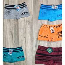 12PZ Boxer Ropa Interior Para Niños Unitalla - Multicolor - Ver 5