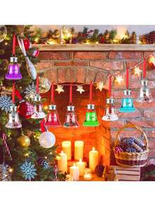 5/10 pièces, Boîte d'emballage de bouteille ampoule de 50 ml, Bouteille en plastique PET transparent, Décoration de Noël suspendue DIY Cloche de fête Bouteille de boisson