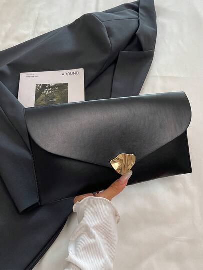 2025 Fashionable Colorful Minimalist Clutch Bag, Women Envelope Bag, Crocodile Embossed Sequin Nightclub Envelope Bag