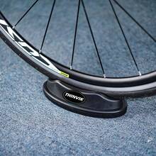 Thinvik Bike Front Wheel Riser Block, Bicycle Stabilize Stand Accessories For Indoor Road Bike Mountain Bike Riding Trainer Exercise Tire Holder