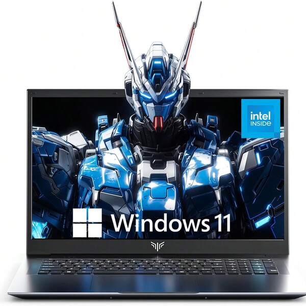 ACEMAGIC ACEMAGIC 18.5 Zoll Laptop, 16GB DDR4 512GB SSD Notebook, N-150 Prozessor bis zu 3.6GHz Laptop Computer, WiFi, BT5.0, 3 x USB 3.2, 180° Öffnen und Schließen