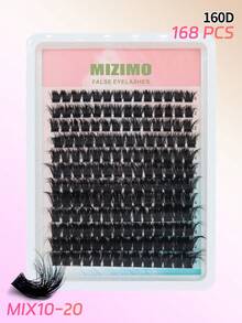 12 Bandejas/240 Peças Agrupamentos de Cílios Fofos 40D/60D/80D/100D/120D/160D/200D Cílios Grossos 5D 10-20mm Segmentados Falso Cílios de Vison Encaracolados CC/C/D/DD Extensão de Cílios Maquiagem Ferramentas Agrupamentos de Cílios, Agrupamentos de Cílios, Cílios Individuais, Cílios, Cílios Falsos