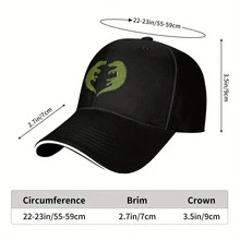1pc Alligator Heart Art Baseball Cap - Adjustable Hat Men & Women, Breathable Polyester, Hand Washable, One Size Fits All, Outdoor Sports, Travel & Valentine's, Valentine's Cap |   Stylish |   Adjustable Cap - 藍色 - 查看 5