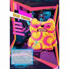 Spin Master ZURU 18英寸巨型毛绒玩偶 - 丑萌龅牙怪兽 | 官方收藏玩偶，柔软毛绒抱枕，可爱怪兽造型，绝佳生日礼物 - 15733E 奇幻巨寶古牙怪(黃色) - 查看 6