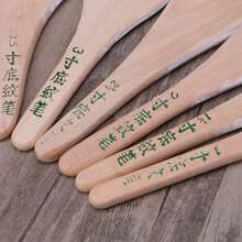 Pinceles de pelo de cabra de seis tamaños para pintura al óleo, acuarela y acrílica, suministros de arte