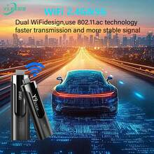 Stick de TV Android 13 M98-Y9, emparejado con H618, compatible con 8K Ultra HD, WiFi de doble banda, Bluetooth 5.0, 2GB/16GB ROM, adecuado para dispositivos de transmisión para el hogar inteligente como televisores, monitores, proyectores, etc.