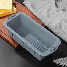 4pcs, Silicone Loaf Pans, Baking Mold And Bread Mold, Toast Making Tool, Non-Stick Bakeware, Oven Accessories, Baking Tools, Kitchen Accessories