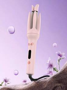 Automatic Curling Iron, Hair Curler Wand Rotating, 4 Adjustable Temperature Levels, Fast Self Spinning Styling, Quick Heating, 28mm Large Wave Curls Suitable For Slouchy People, Easy To Use - US A Type Plug(110-127V) - View 14
