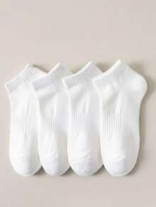 10 Pares de Meias Tornozelo Respiráveis Unissex, Meias Esportivas Finas que Absorvem a Umidade, Antiderrapantes, Verão/Outono