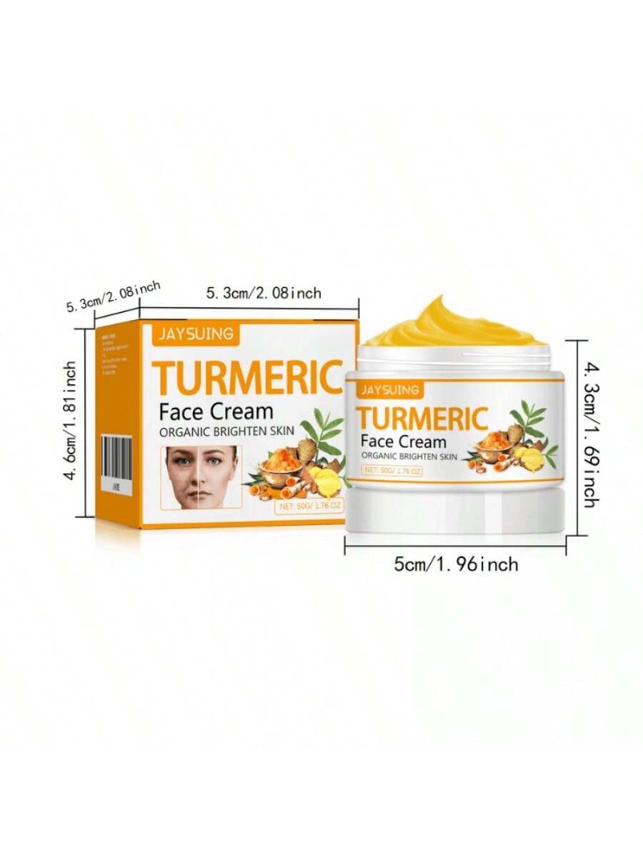 Crema reafirmante y embellecedora de cúrcuma